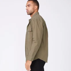 MONROW Shirt Jacket MILITARYGREEN Best